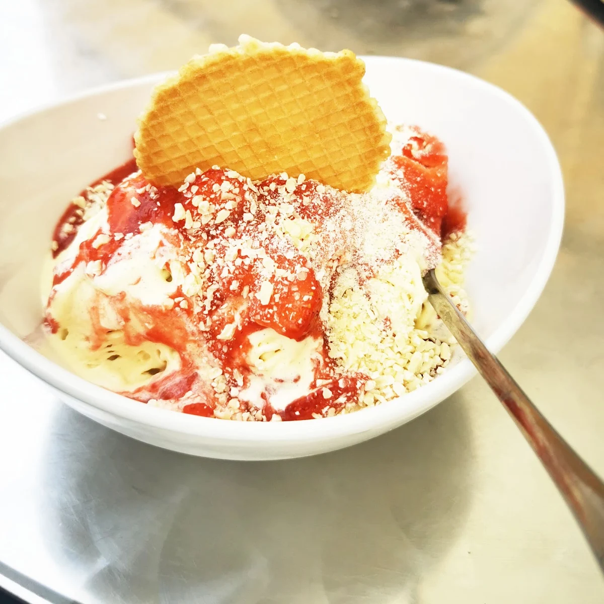 Spaghetti-eis