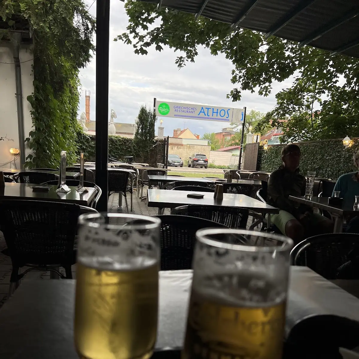 Bier, Restaurant Athos Luckenwalde