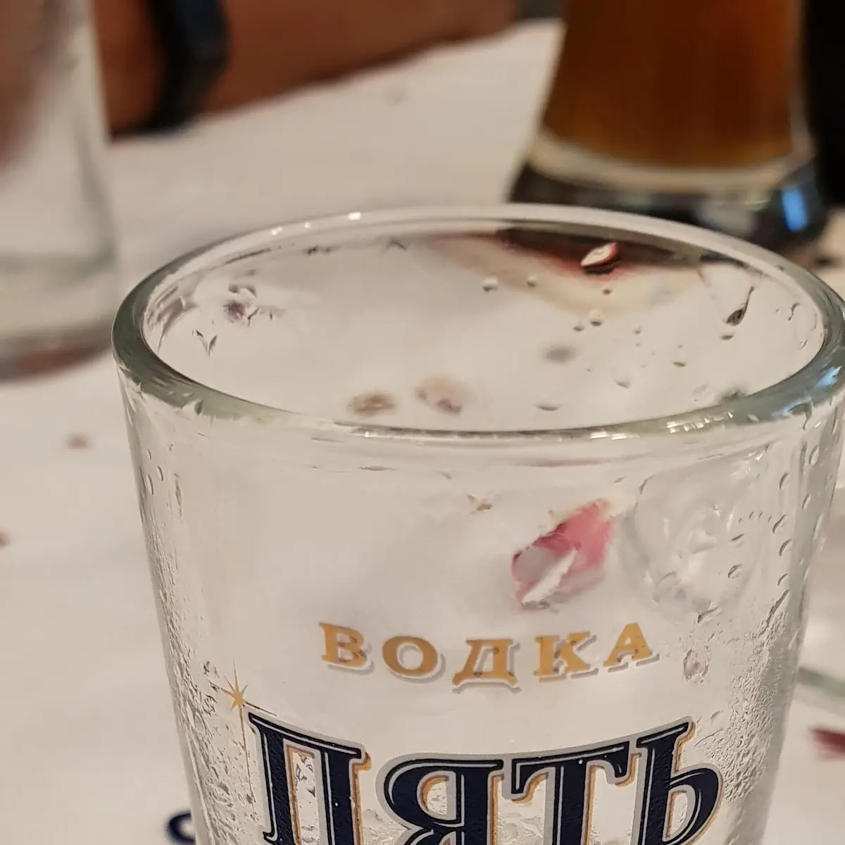 Wodka, Restaurant Zum Socken