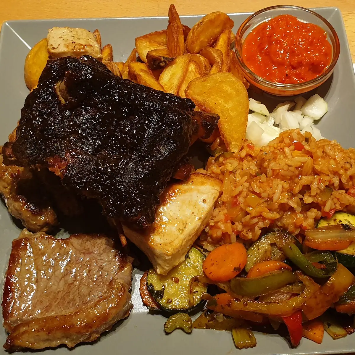 Mixed Beef Platte, Glut&Genuss