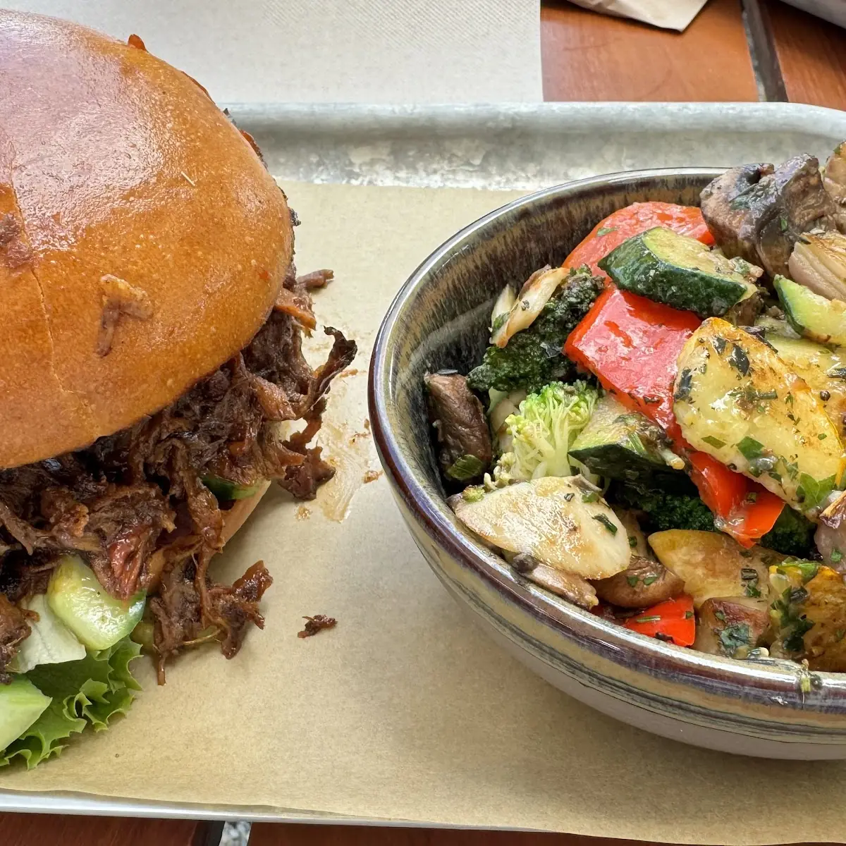 Burger Pulled Pork
