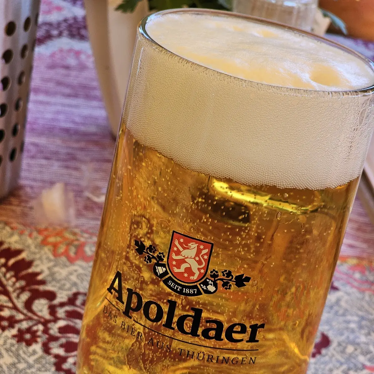 Bier, Restaurant Auf der Burg
