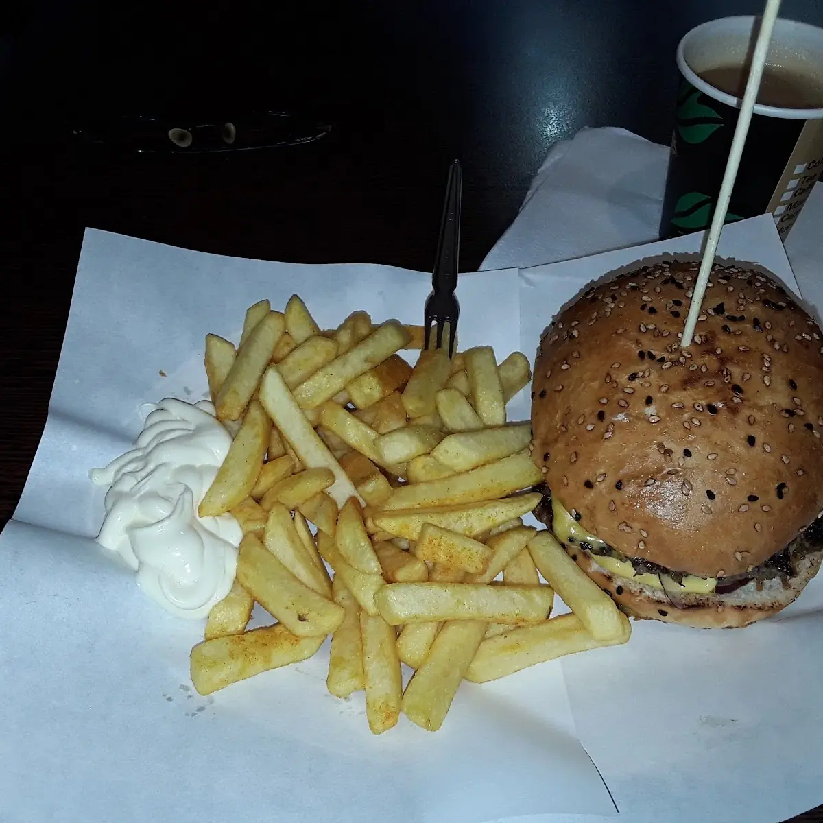 Cheeseburger Menü