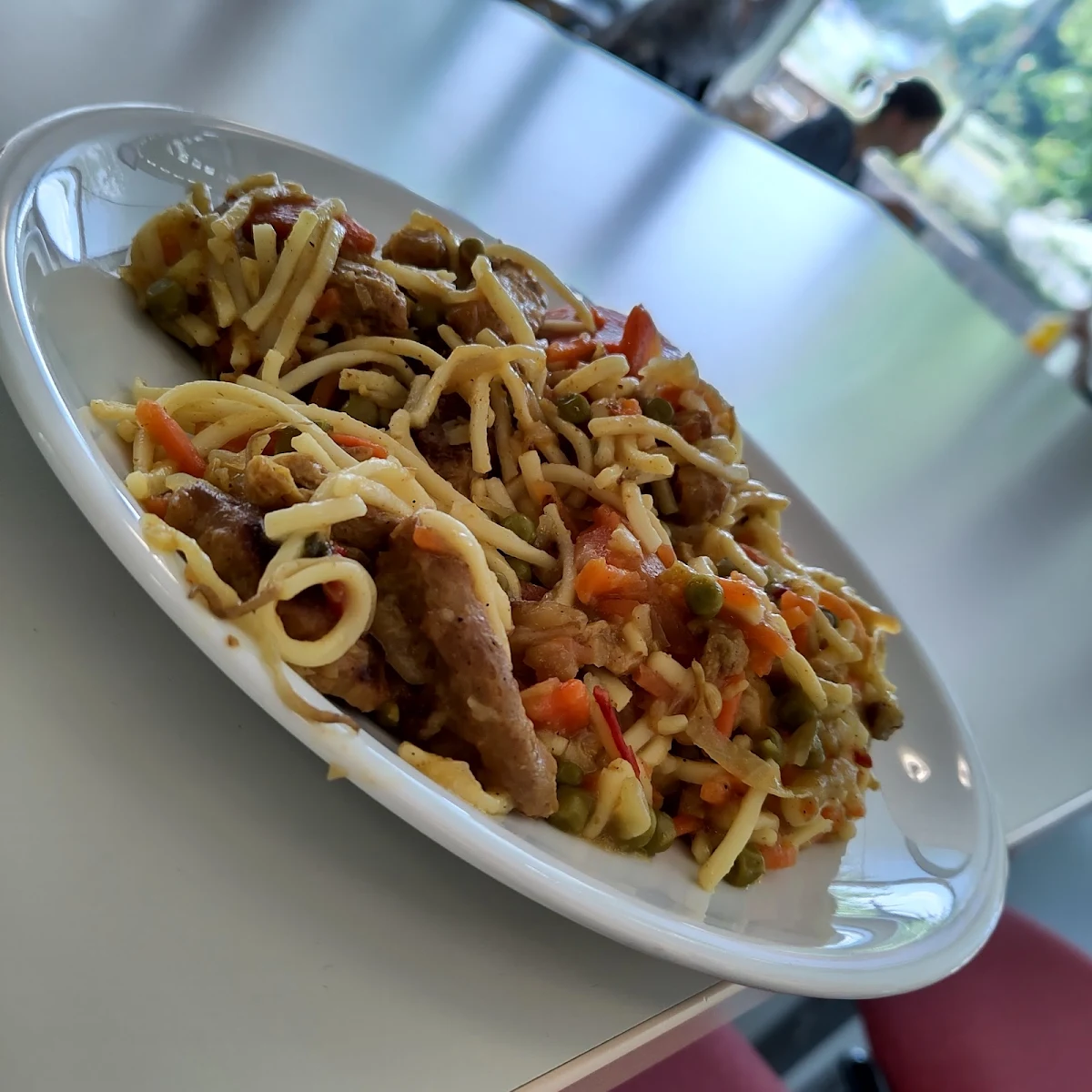 Bami Goreng Mit Gemüse Und Mienudeln, Cafeteria CampusTor