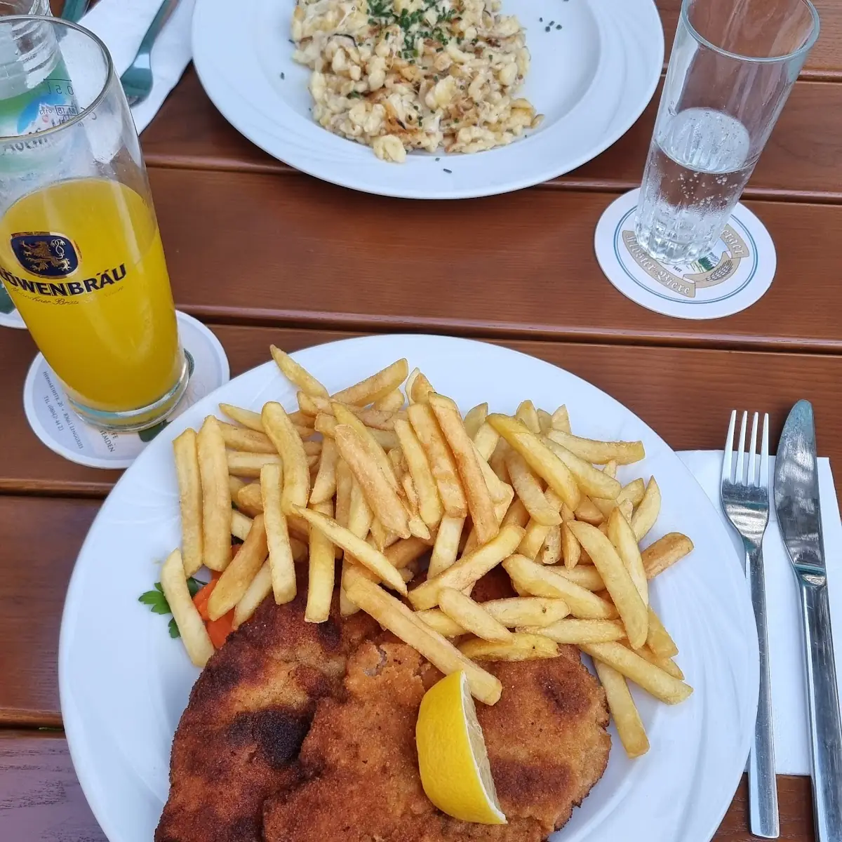 Schnitzel, Waldgaststätte Schreiner Restaurant