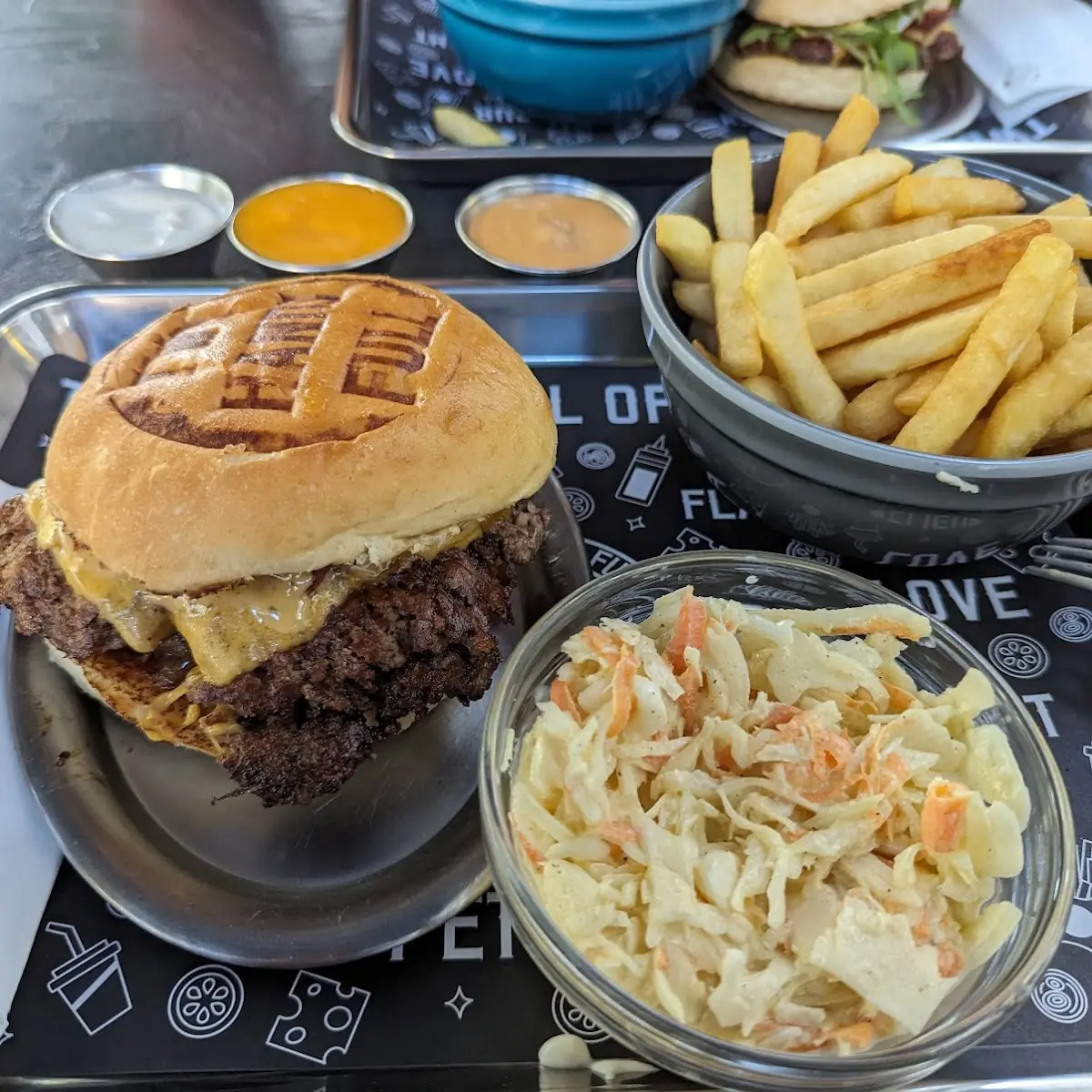 Double Bacon Burger