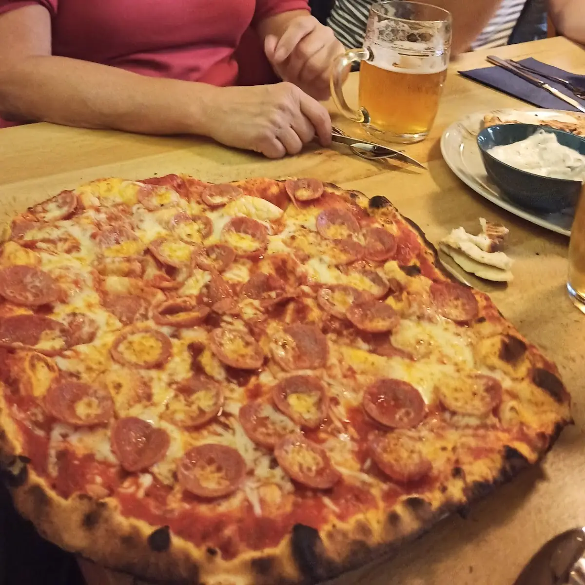 Pizza Peperoniwurst