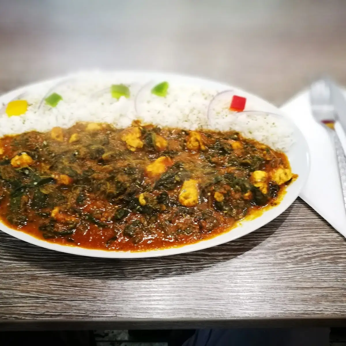 Saag Chicken