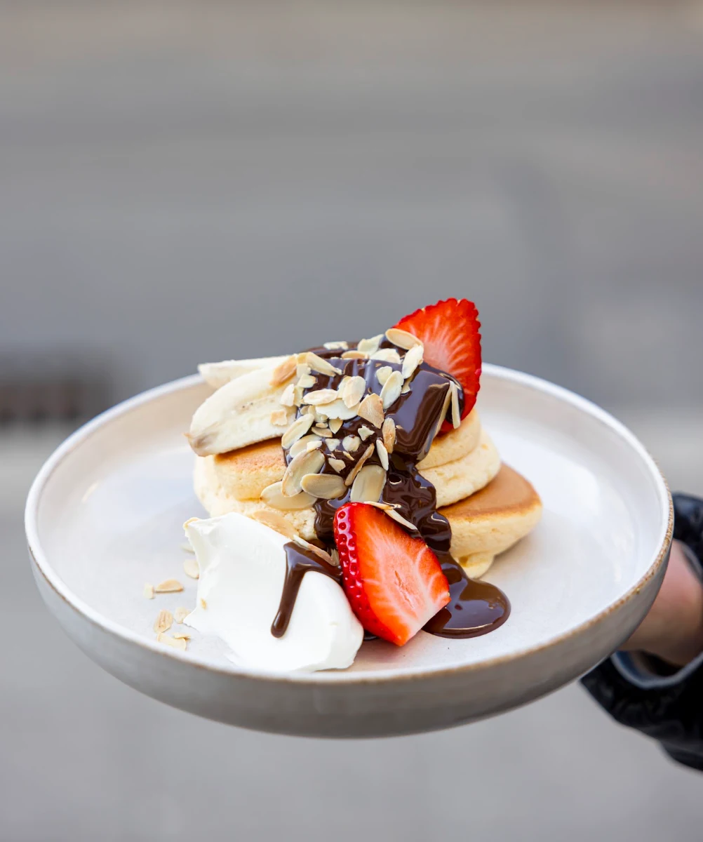 Pancake Raspberry