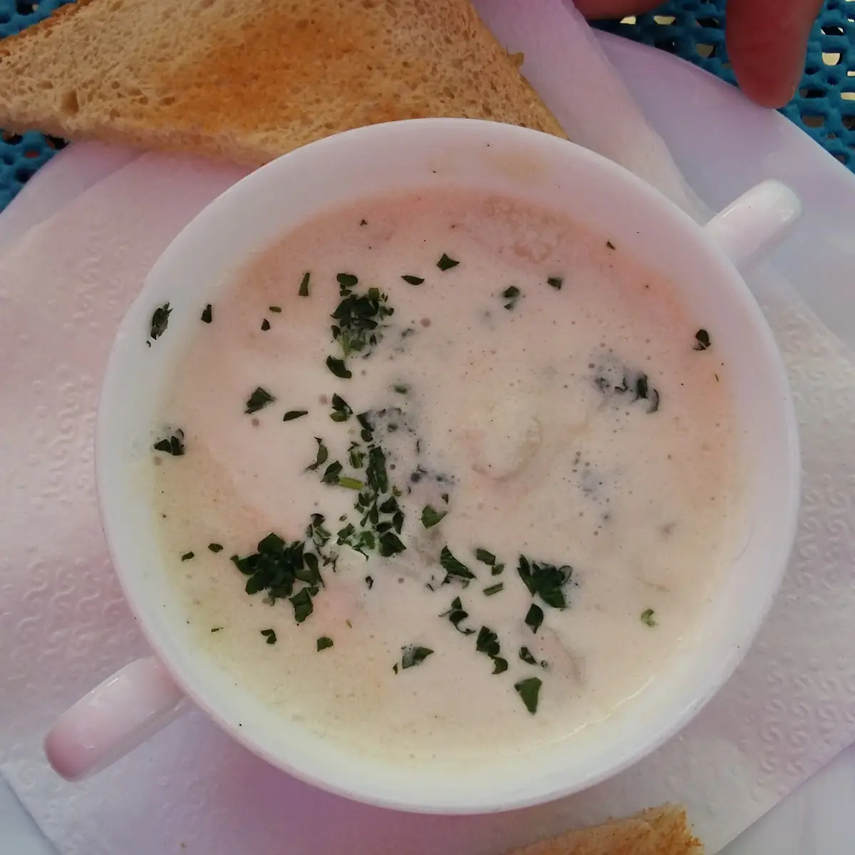 Spargelsuppe