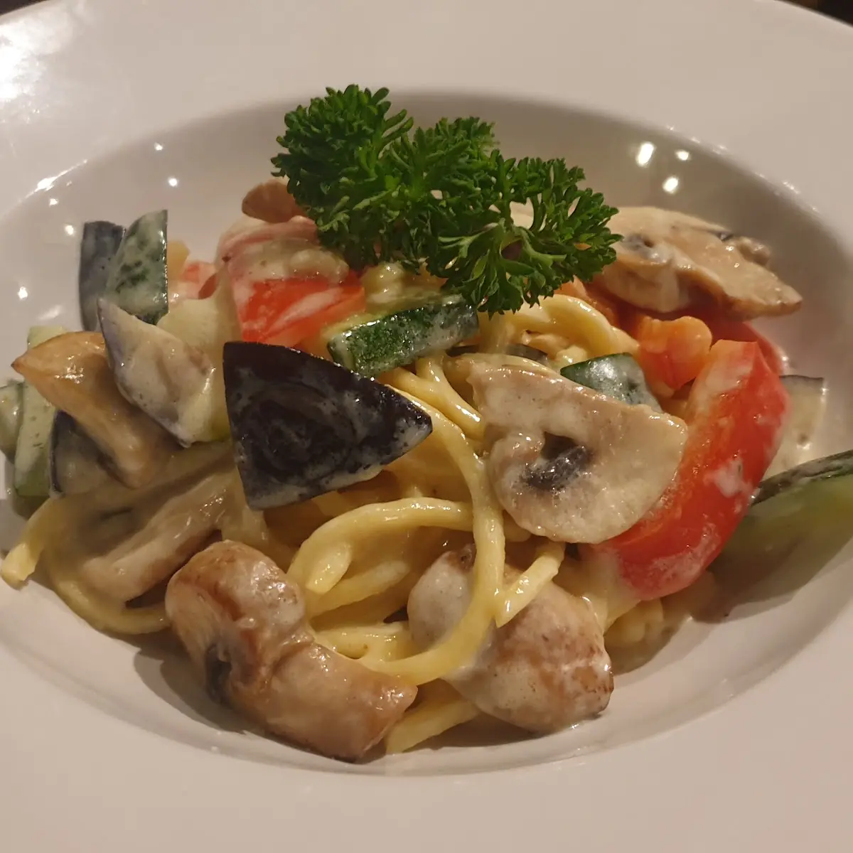 Spaghetti Mit Gemüse