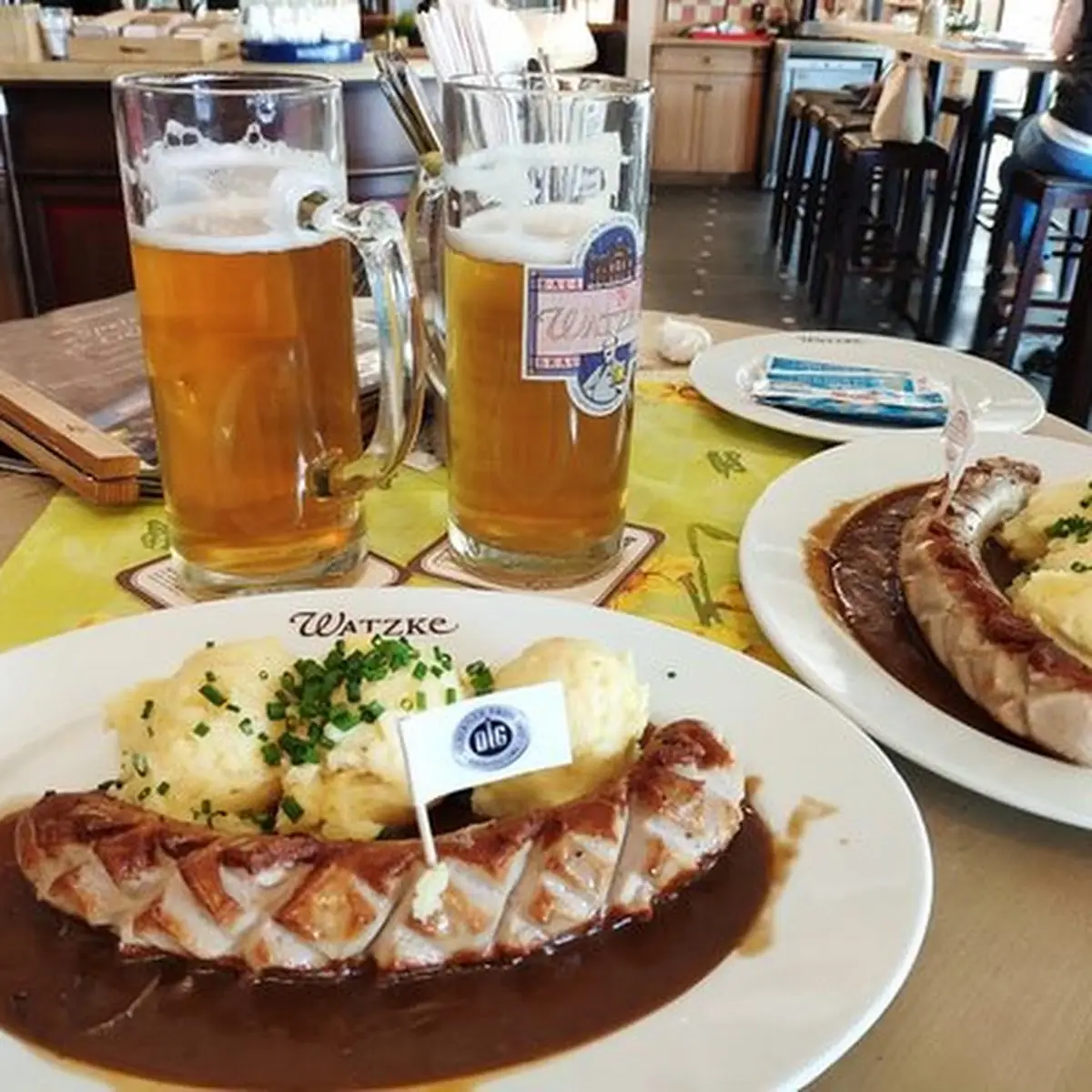 Bratwurst, Watzke Brauereiausschank Am Ring
