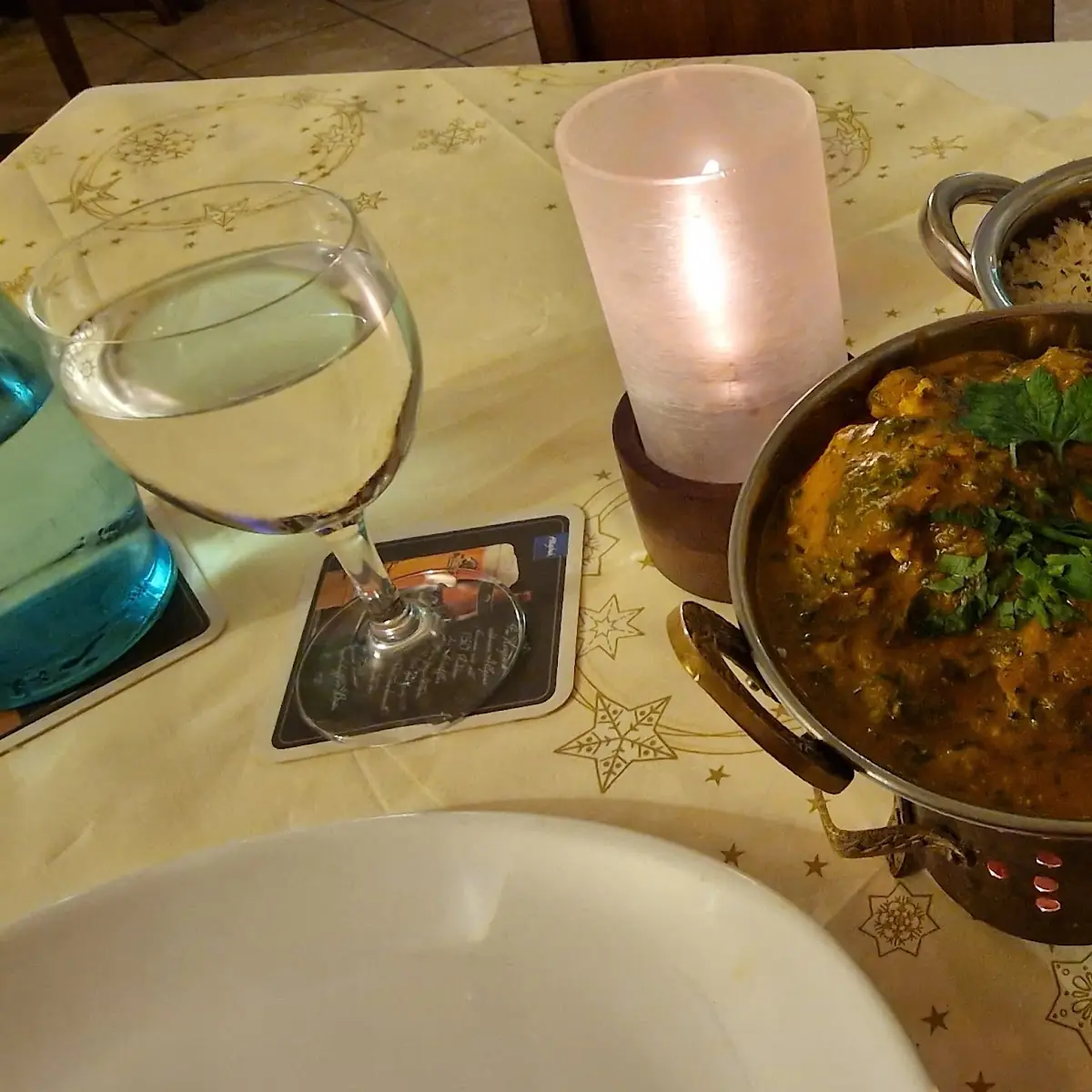 Chicken Saag, Restaurant Dhillon