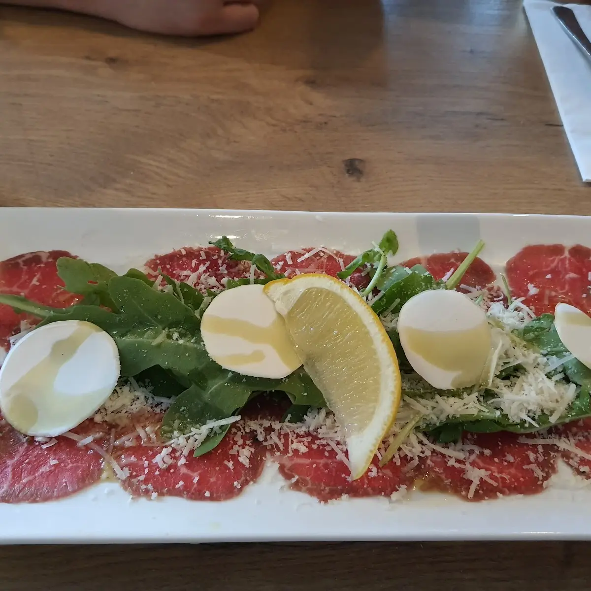 Carpaccio, Restaurant Mio