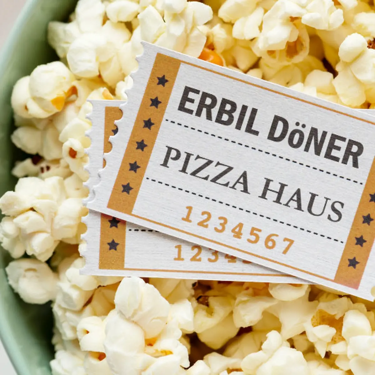 Popcorn, Erbil Döner & Pizza Haus