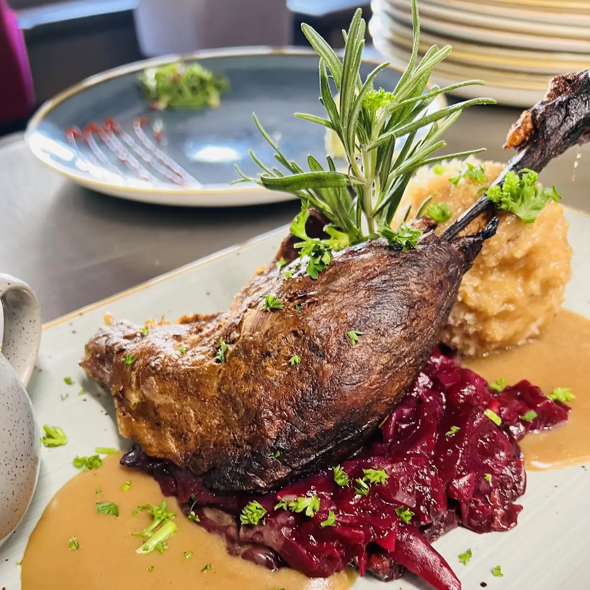 Gänsekeule Oder Brust