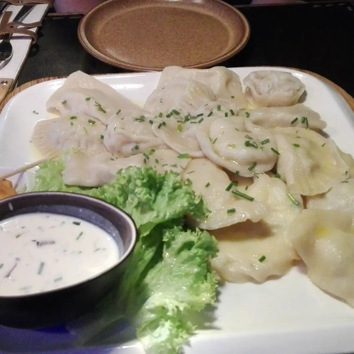 Dumplings, Restaurant Teigtasche