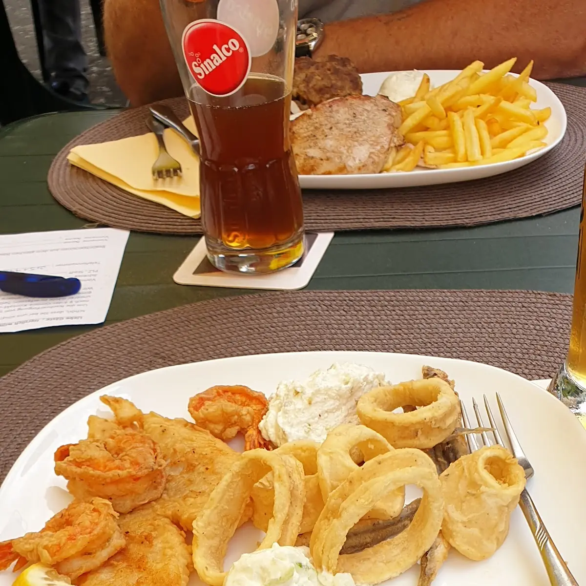 Fischteller, Restaurant Mykonos