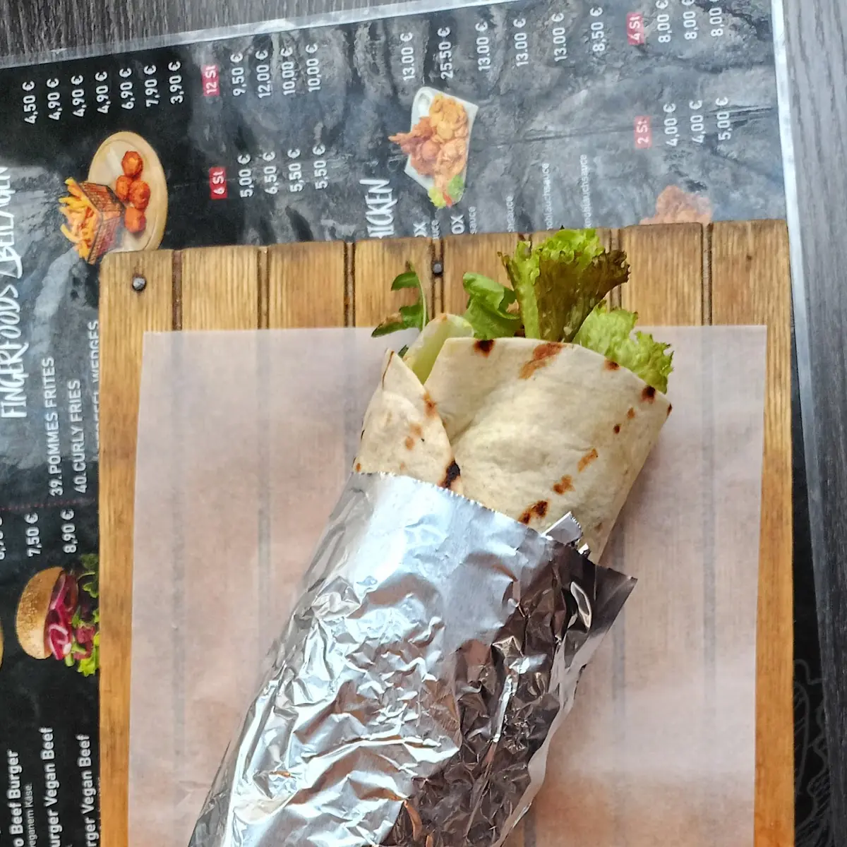 Vegan Beyond Beef-Wrap
