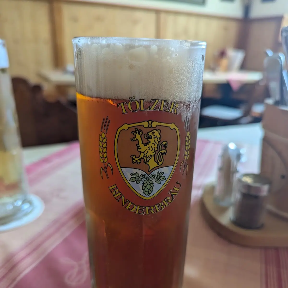 Helles, Brauereigaststätte Binderbräu