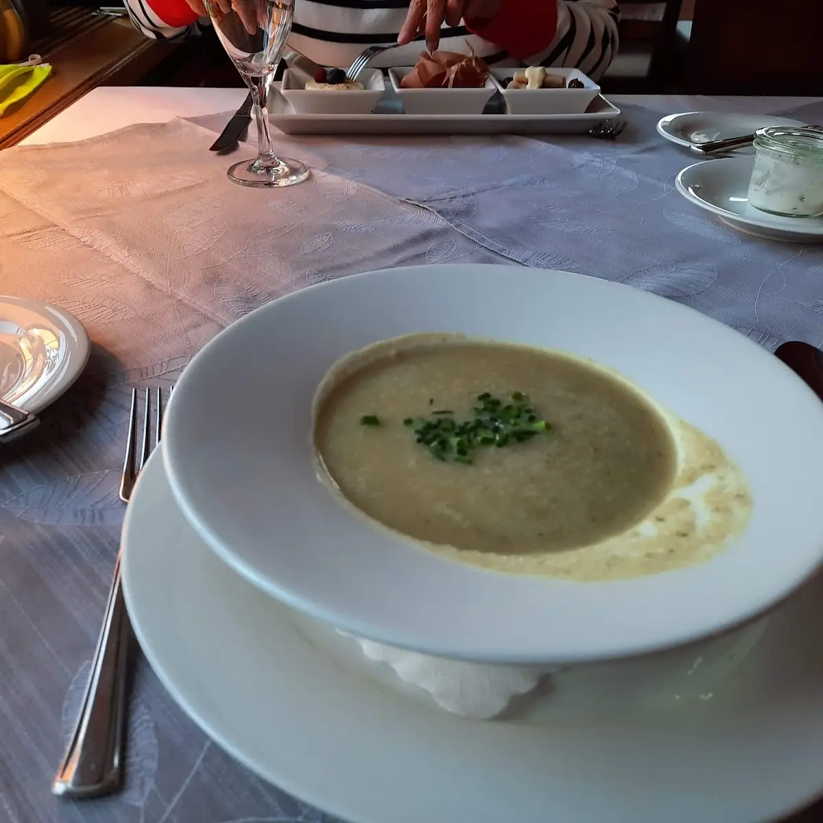 Gemüsesuppe, Hotel Restaurant Peterle