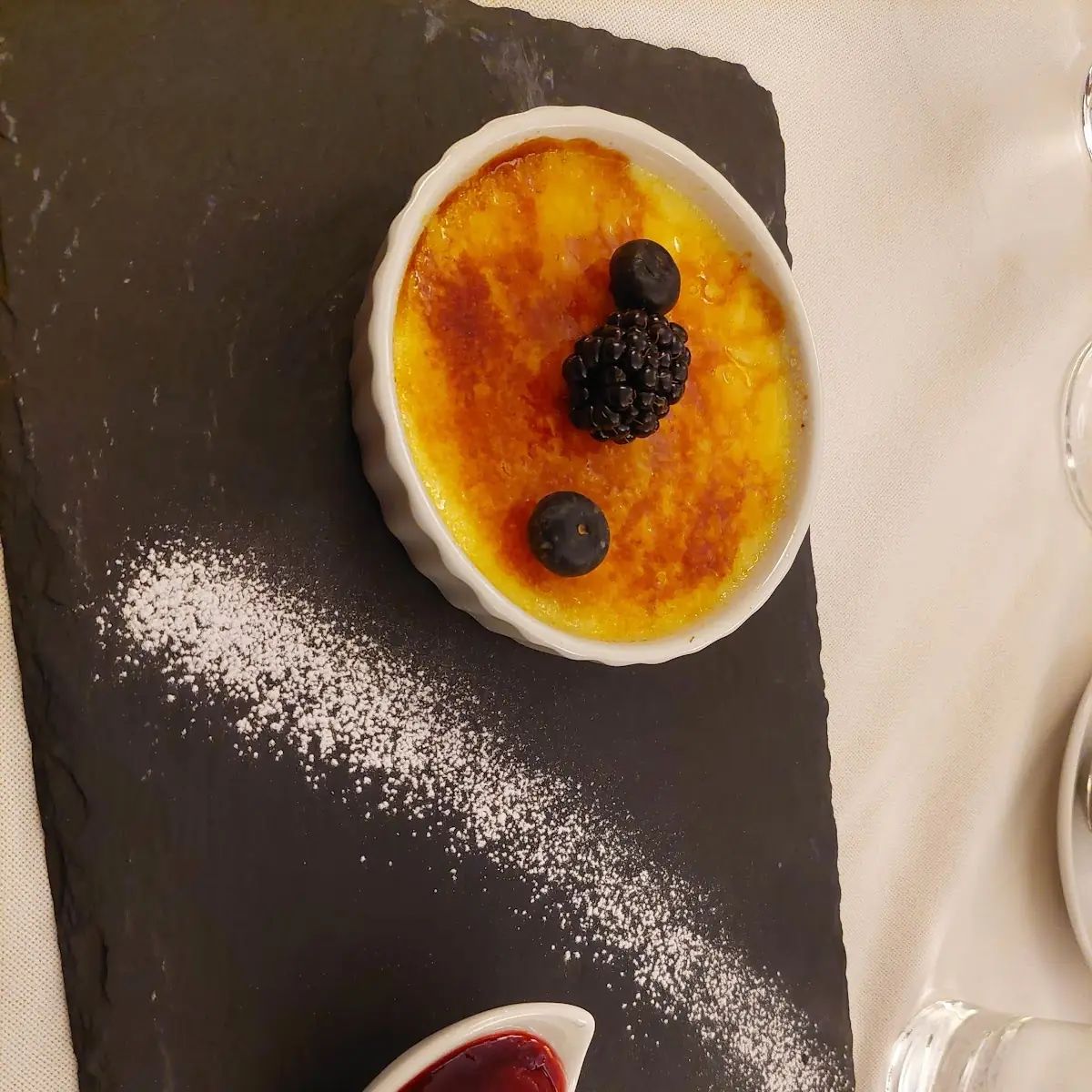 Vanillepudding Karamelisiert
