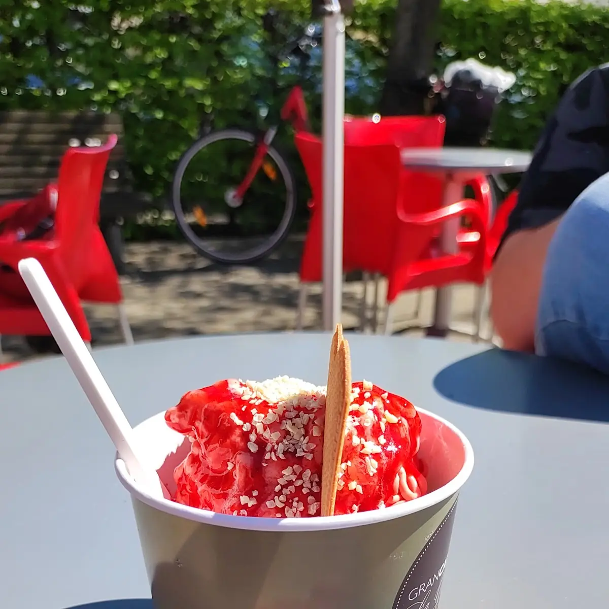 Spaghetti Eis