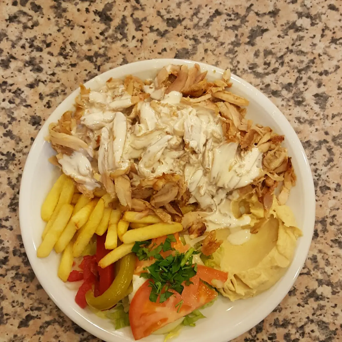 Shawarma Teller