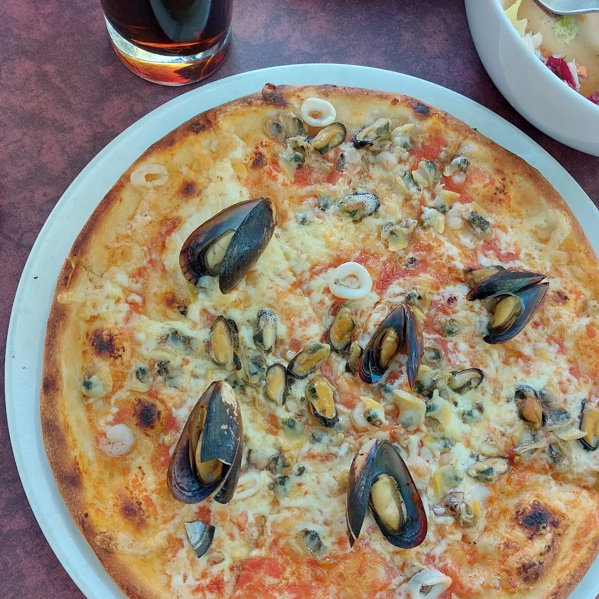 Pizza Meeresfrüchte, Iavazzi's Am Silbersee