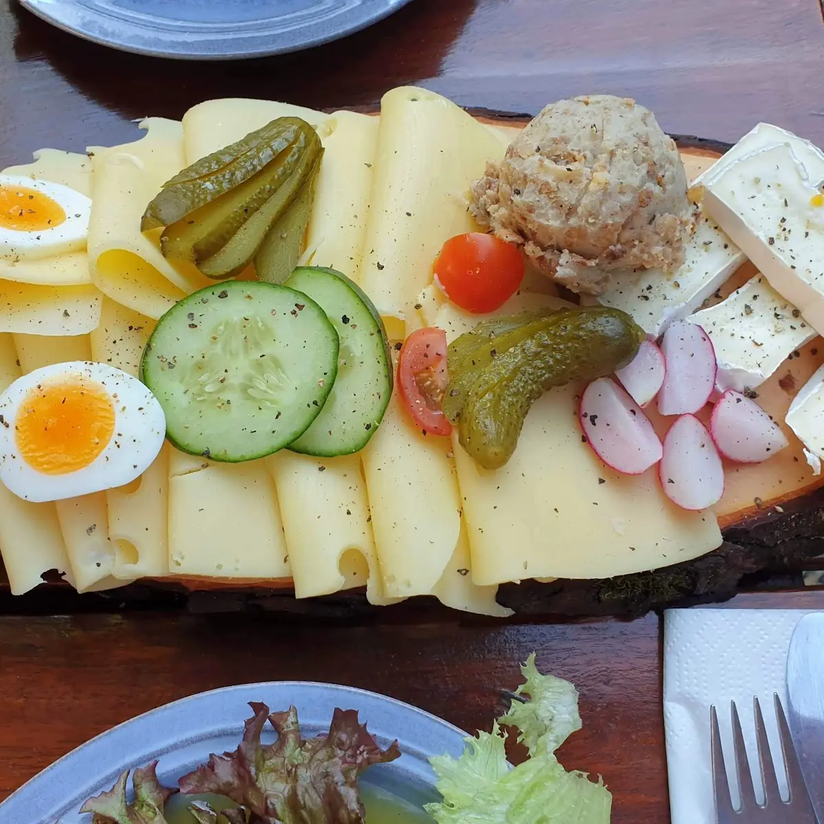 Käseplatte, Schwaiger Bierstüberl (Das Blaue Haus)