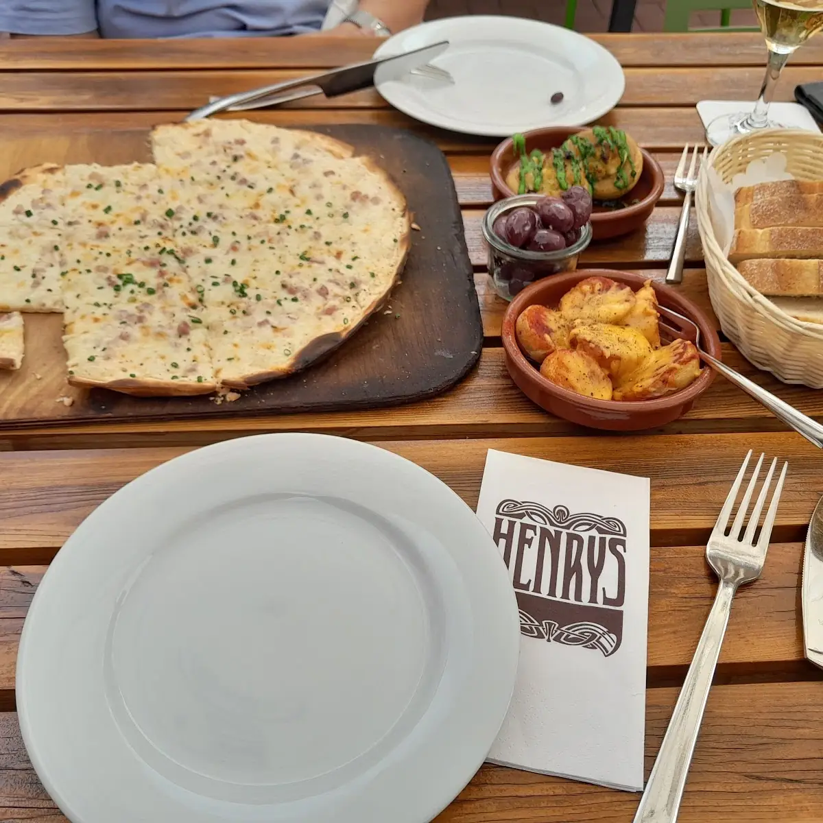 Flammkuchen Elsässer Art