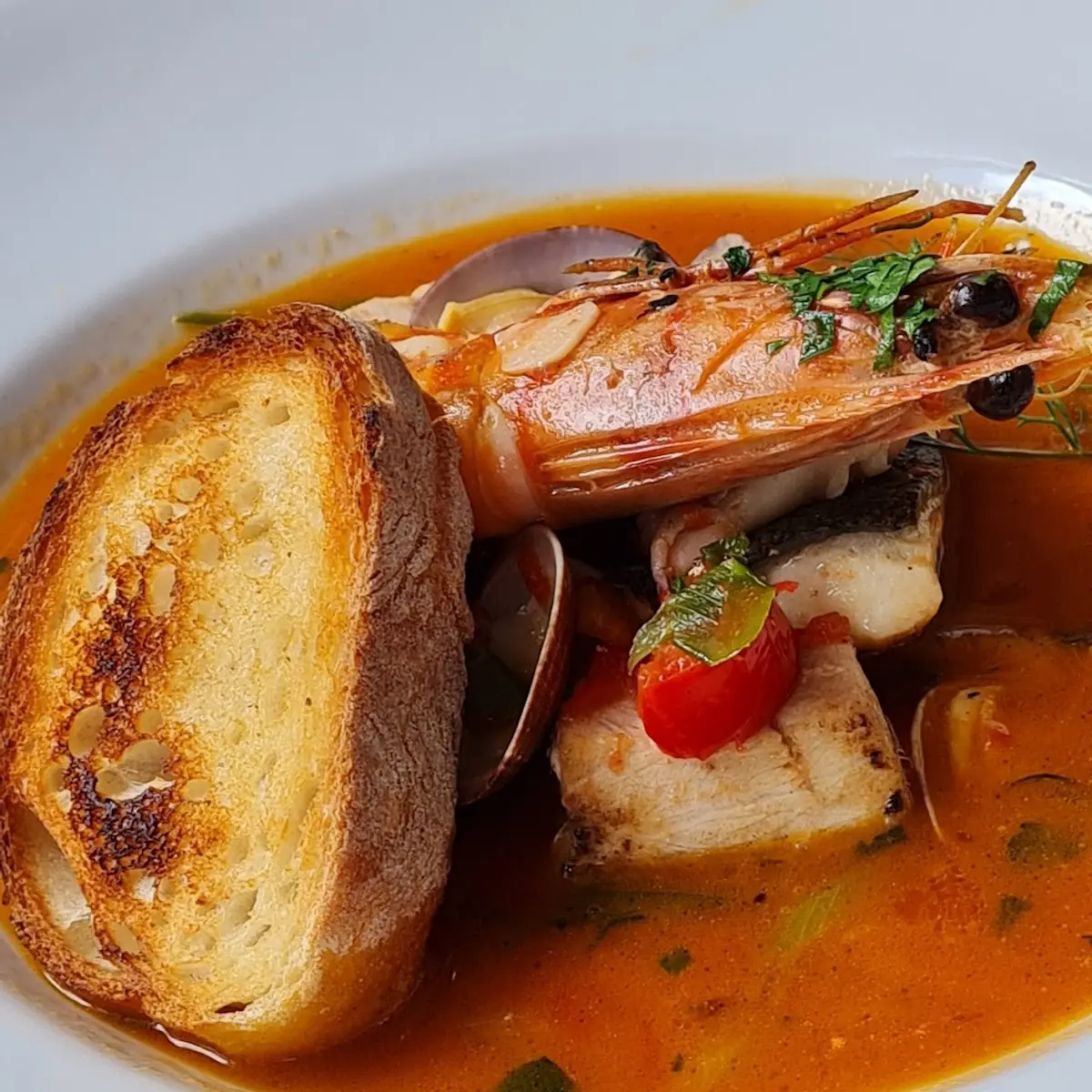 Edelfischsuppe