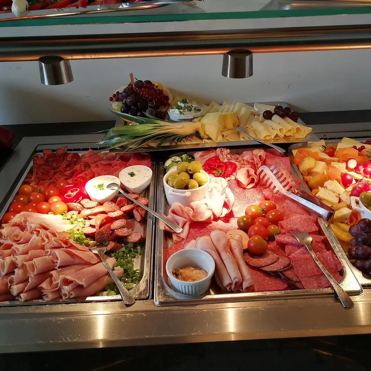 Wurstplatten Am Buffet, Restaurant Café Eventhaus Gaertle