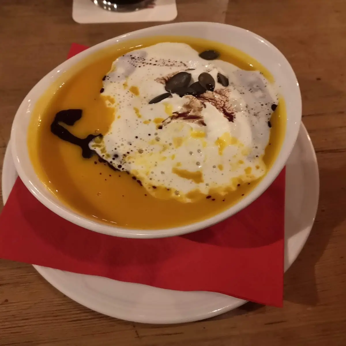 Kürbiscremesuppe, Irish House Dublin