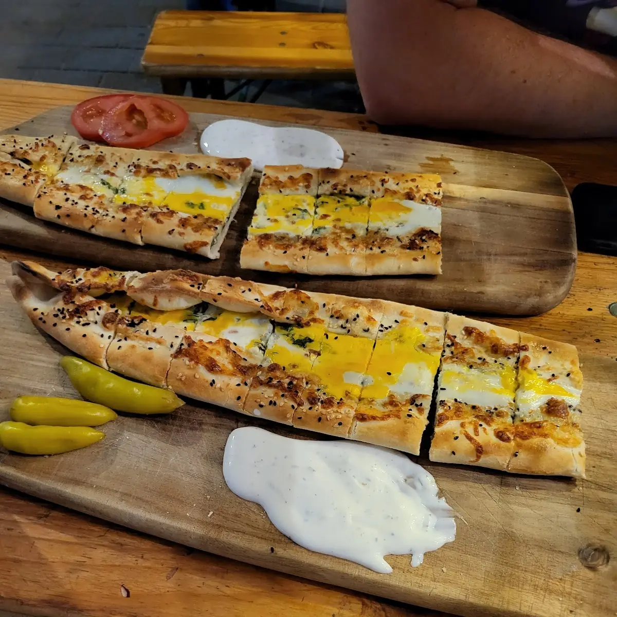 بيدة جبنة وسبانخ
