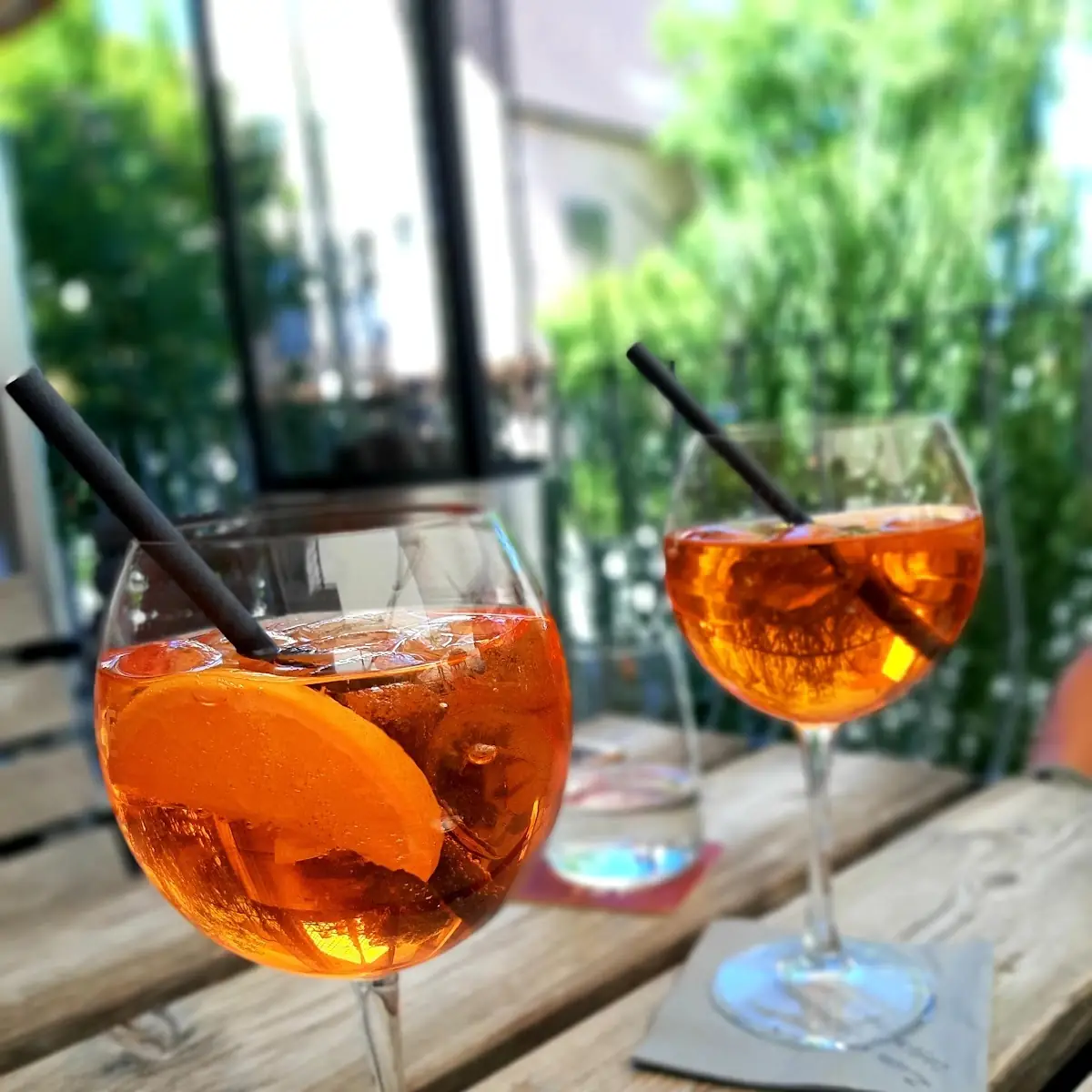 Aperol Spritz, Cafe Bistro Restaurant Zum Kohlenschieber