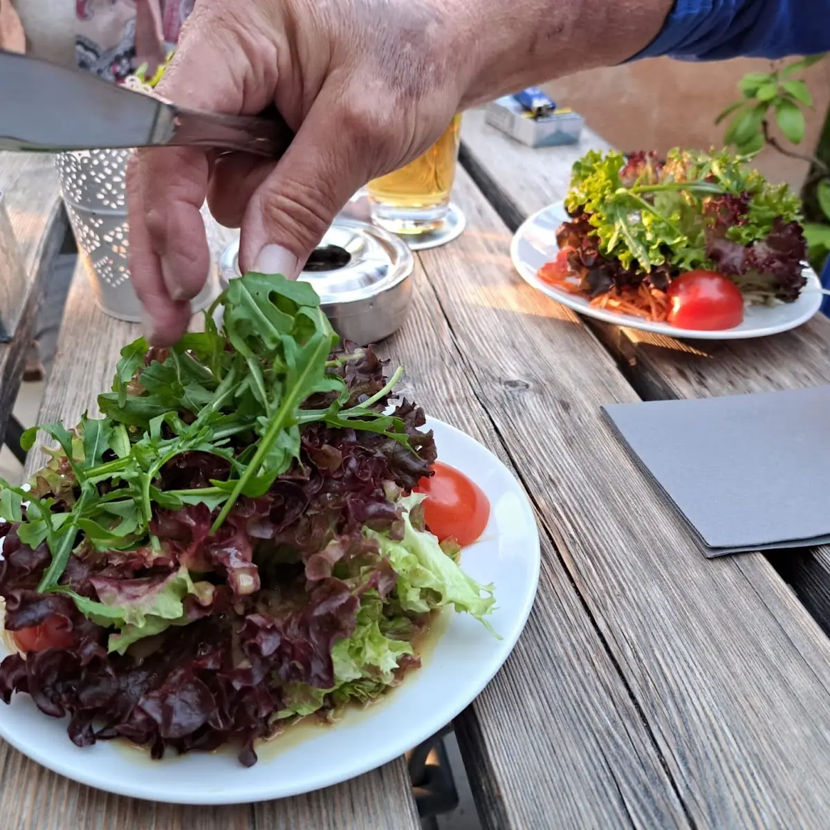 Schnitzel Mit Spätzle, Cafe Bistro Restaurant Zum Kohlenschieber