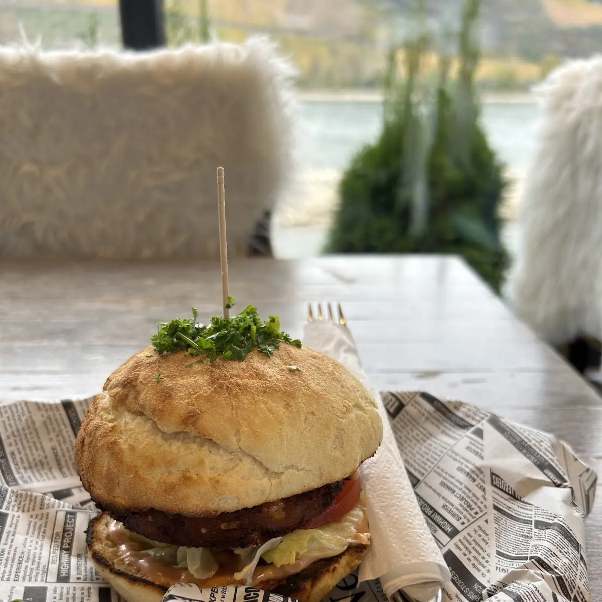 Gemüseburger, RHEIN-LOUNGE Zimmermann's