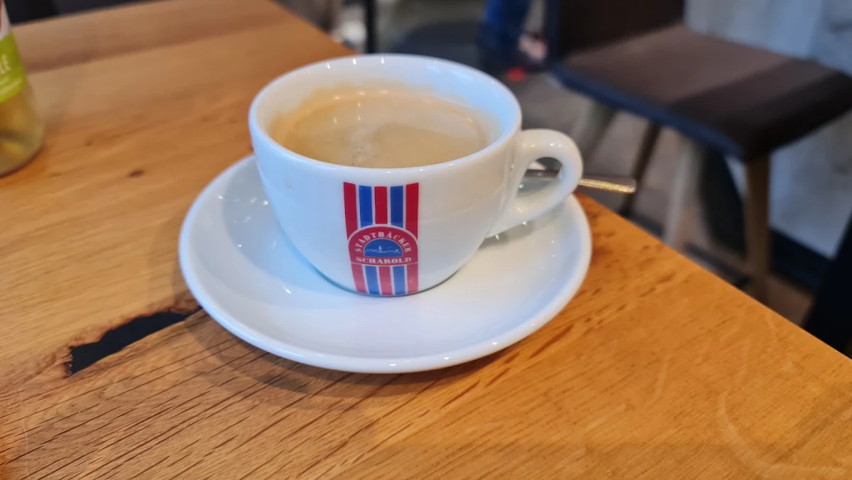 Espresso, Stadtbäckerei Scharold