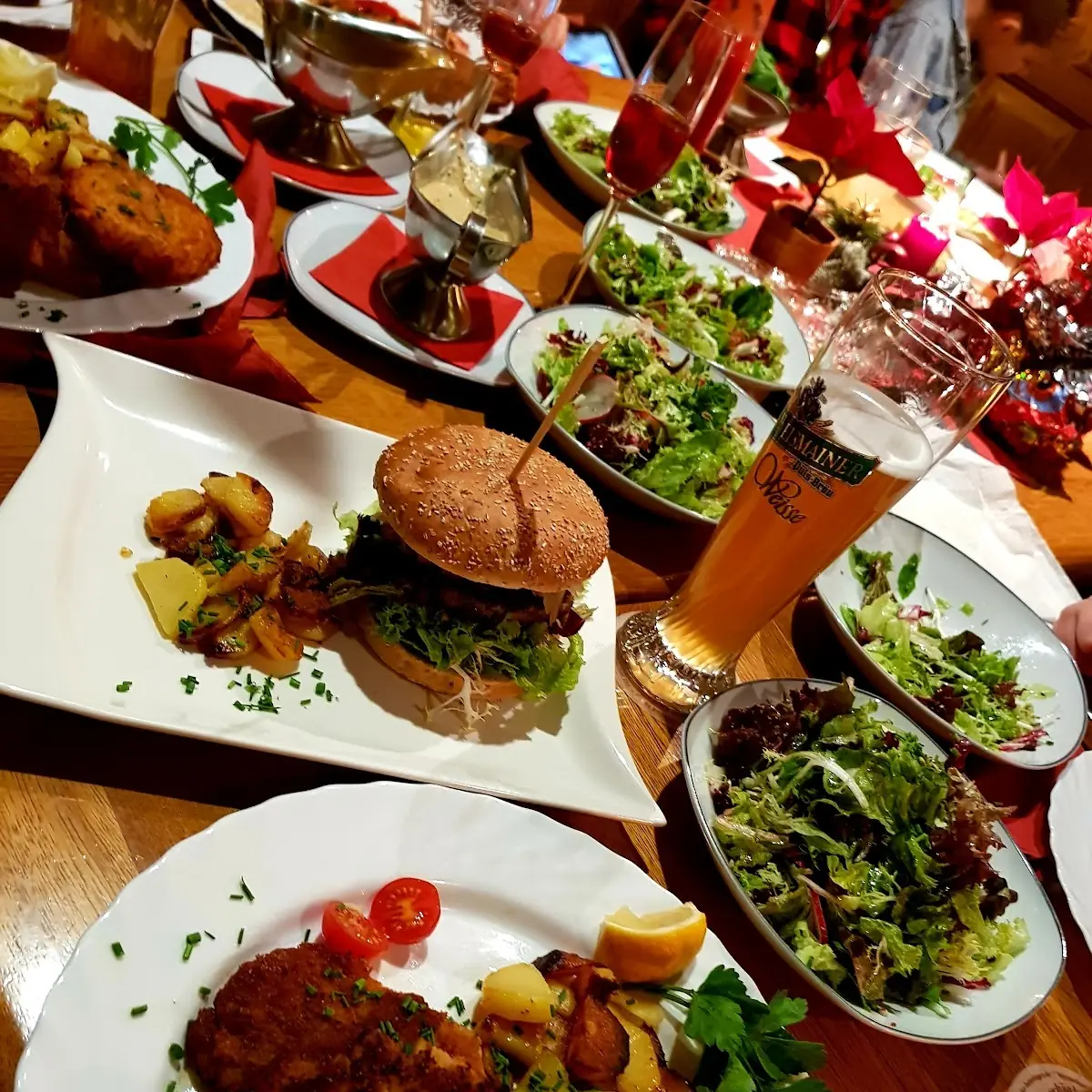 Schnitzel, Weinschänke Henninger