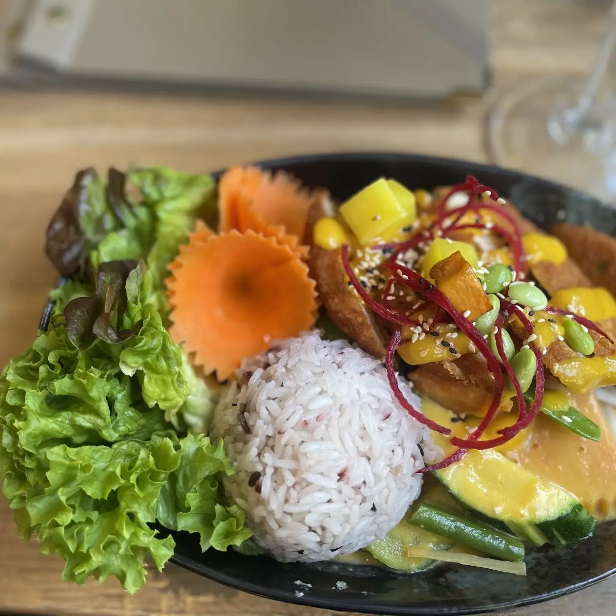 Mango Curry, To1980 Vegan - Pempelfort Düsseldorf