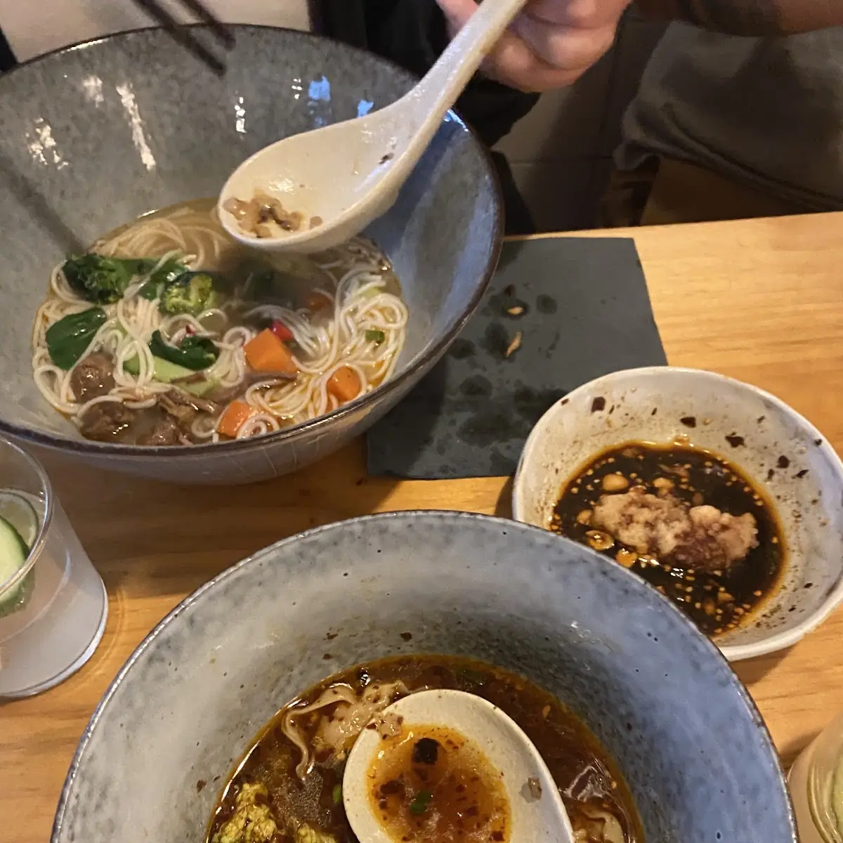 Dumpling Soup, Bai Lu Noodles