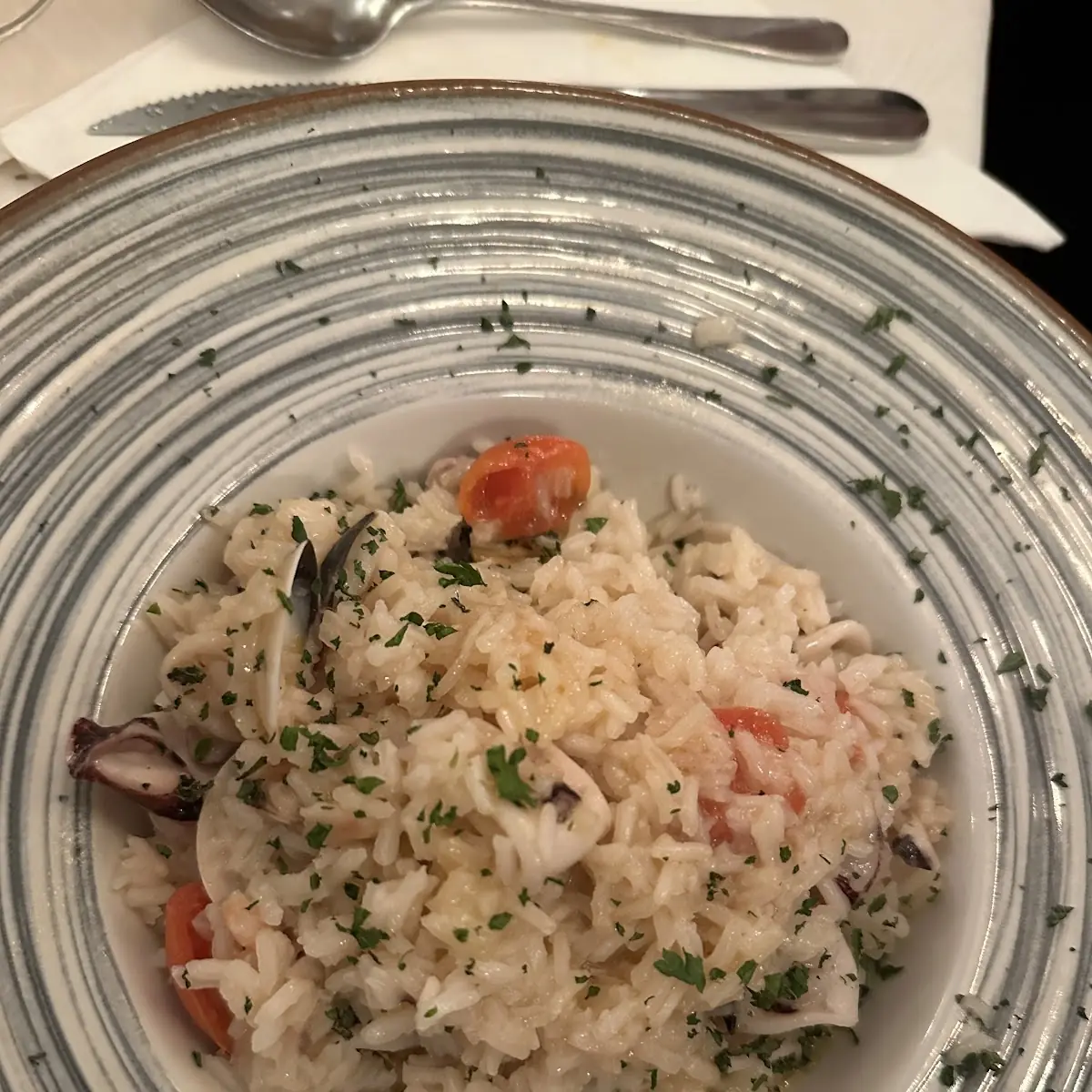 Risotto, Ristorante Pizzeria Pulcinella