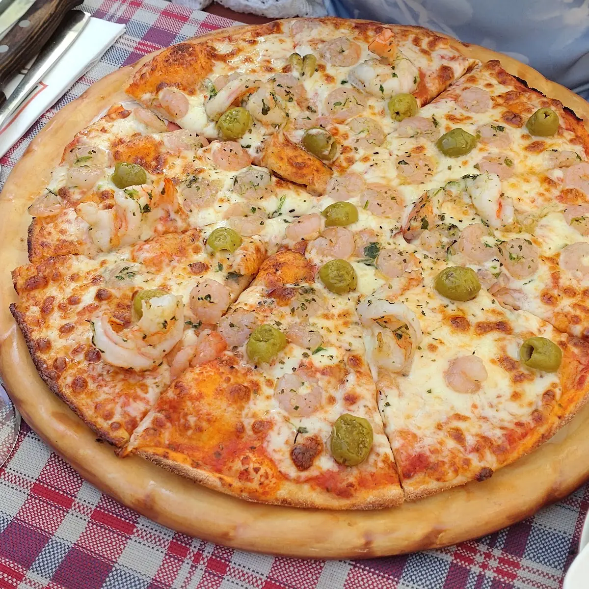 Pizza Scampi, da Michelino