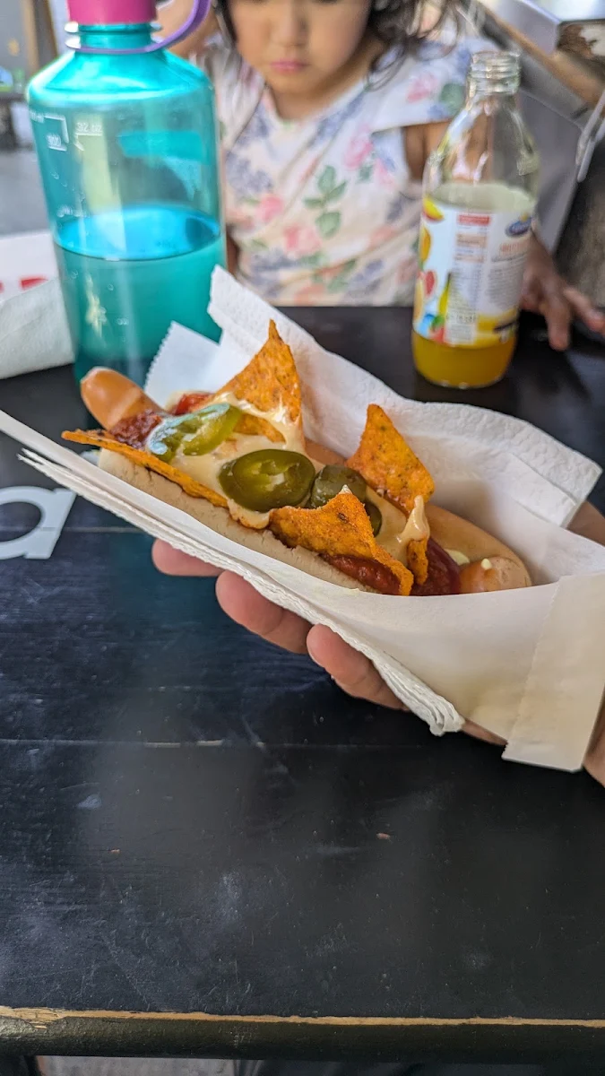 Mexican Cheese Hot Dog