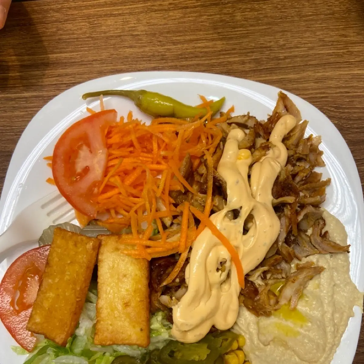 Shawarma Teller