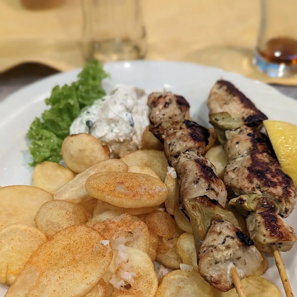 Hühnerspieße