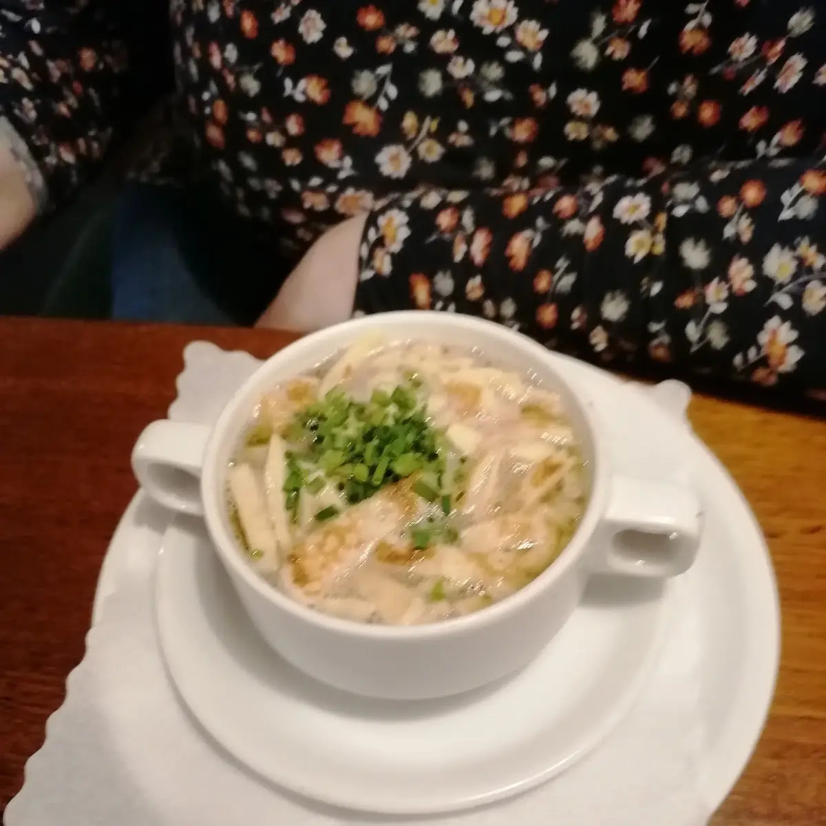 Flädlesuppe, Gasthaus zum Rauhen Mann