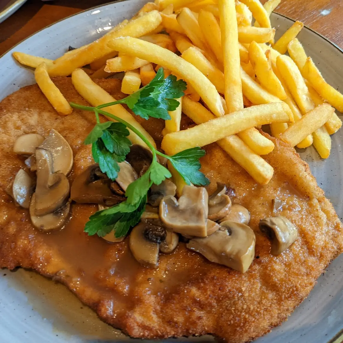 Jägerschnitzel