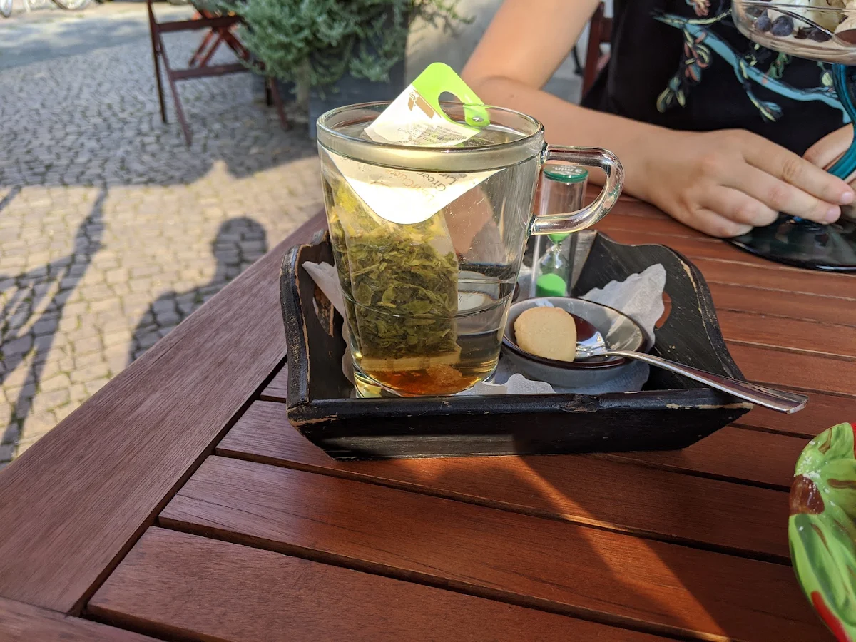 Grüner Tee, Café Eisträumerei